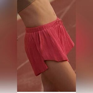 FP movement Shirr Enough Shorts